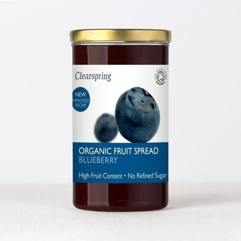 Radiant Clearspring Organic Fruits Spread Blueberry 280g