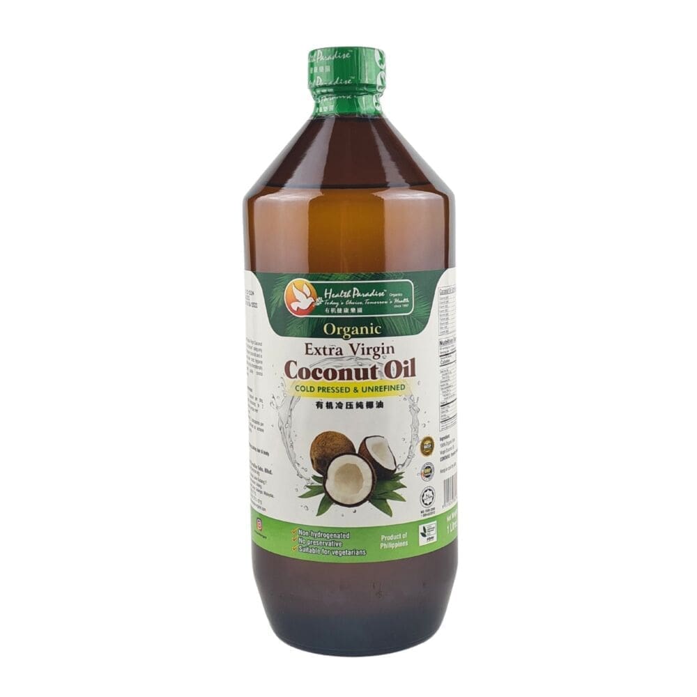 Health Paradise Organic Virgin Coconut Oil 1L