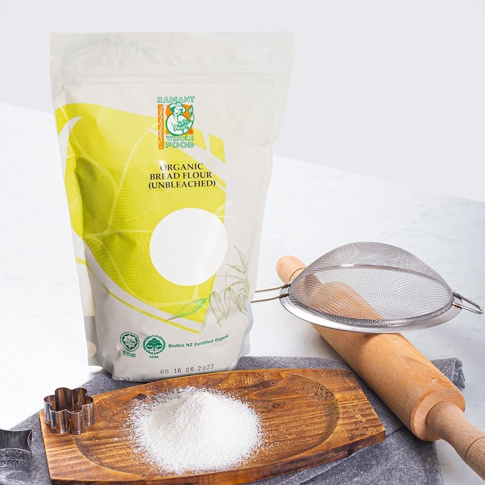 Radiant Organic Unbleached Bread Flour 1kg