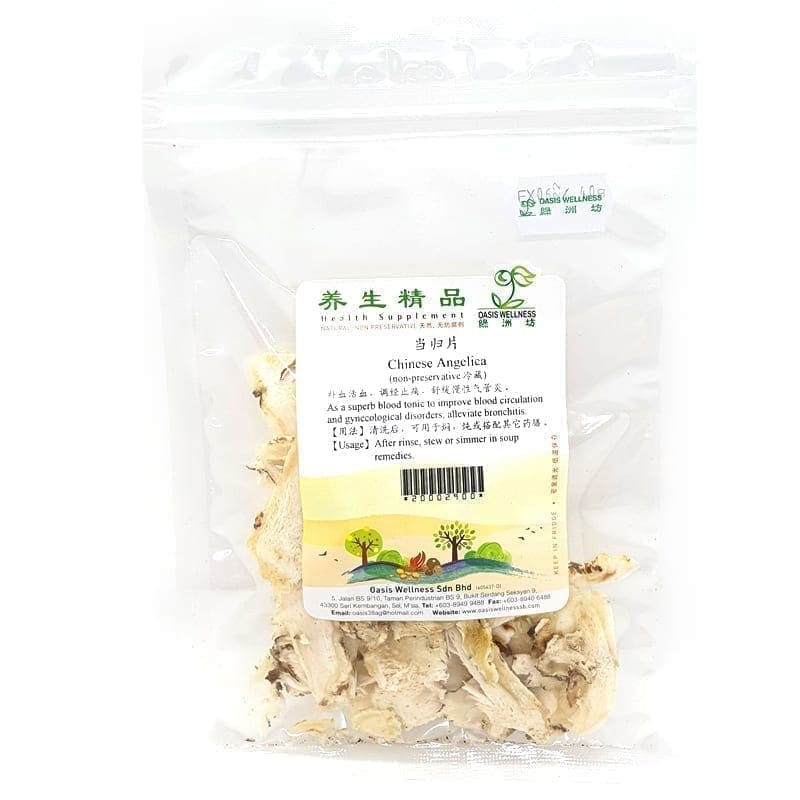 Oasis Wellness Chinese Angelica (Slices) 40g