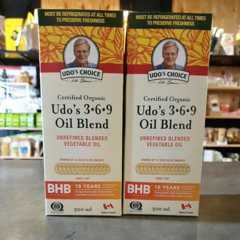 Udo's Oil 500ml - Twin Pack Promo (saved RM48)